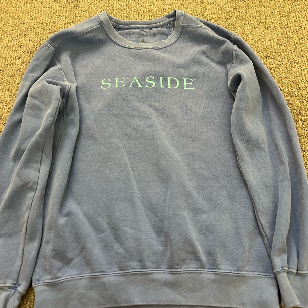 The Seaside Style Sky Blue Sweatshirt